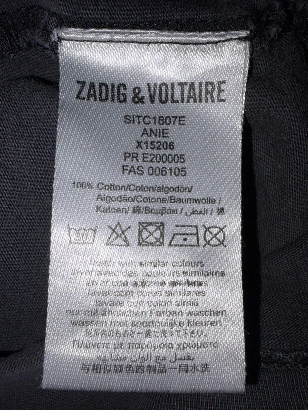 Girl's T-shirt, Zadig and Voltaire size 7 years – photo 6